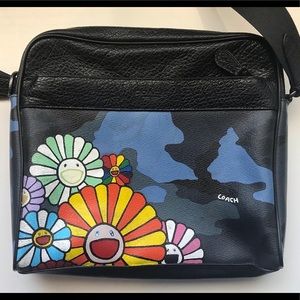 COACH Leather Messenger Bag